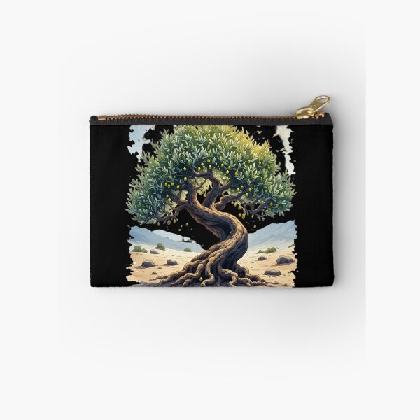 Item preview, Ancient Twisted Olive Tree in Desert Oasis designed and sold by Radhestore.