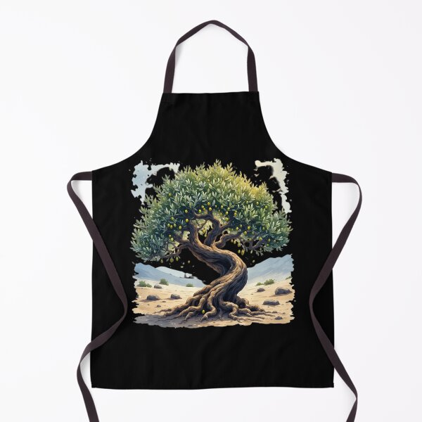 Item preview, Ancient Twisted Olive Tree in Desert Oasis designed and sold by Radhestore.