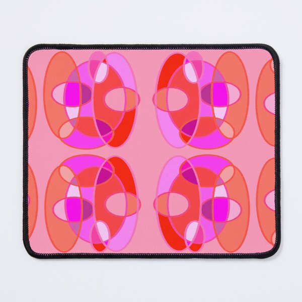 Item preview, Pink and Red Colors and Round Shapes Lesbian Pride Design designed and sold by RAHKELROYSUM.