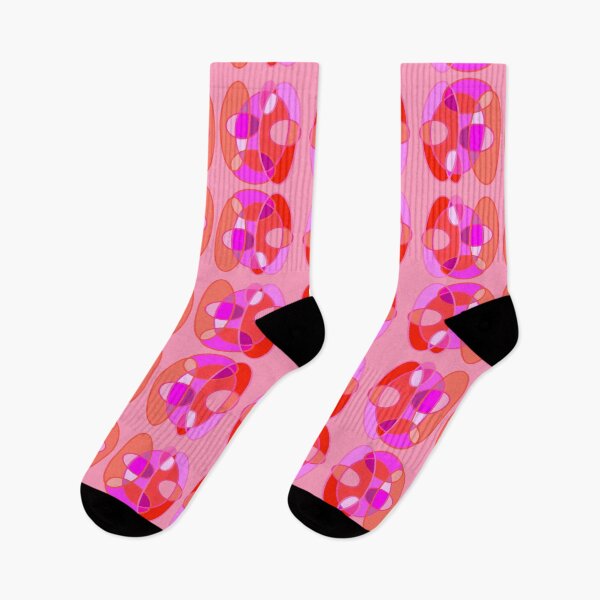 Item preview, Pink and Red Colors and Round Shapes Lesbian Pride Design designed and sold by RAHKELROYSUM.