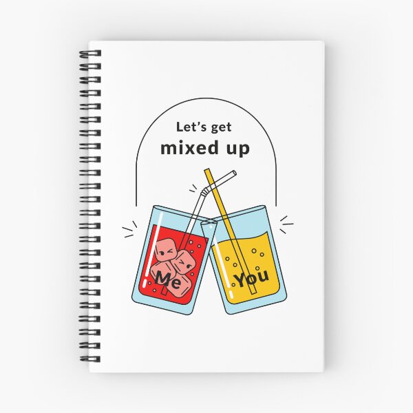 Item preview, Let's Get Mixed Up Drinks designed and sold by Amir Faysal.