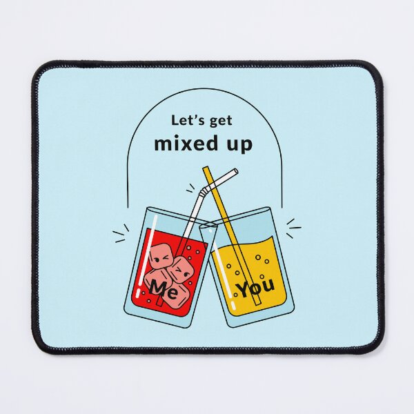 Item preview, Let's Get Mixed Up Drinks designed and sold by Amir Faysal.