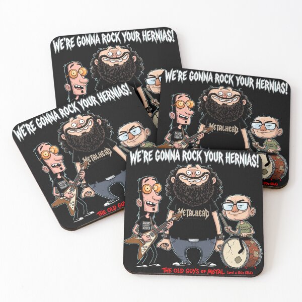 Item preview, Old Guys of Metal Band designed and sold by RetroAndMetal.