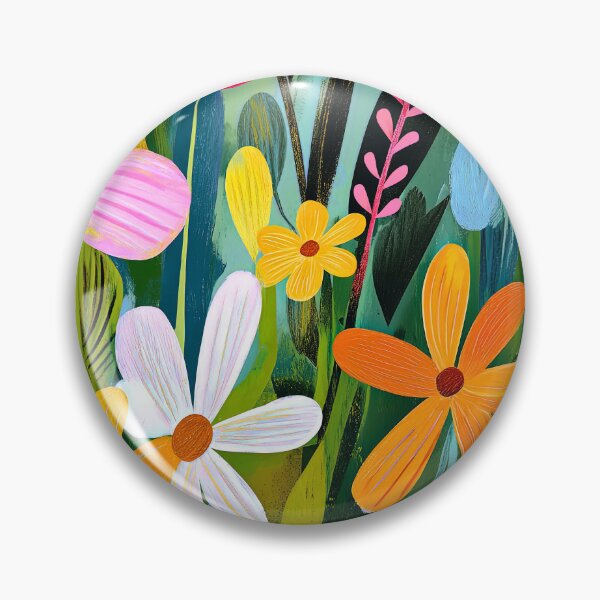 Artikelvorschau, Wiesenblumen in leuchtenden Sommerfarben – Designkunst entworfen und verkauft von DEC02.