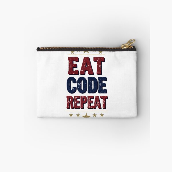 Item preview, Eat Code Repeat Retro Programmer Coding Life designed and sold by M.Store.