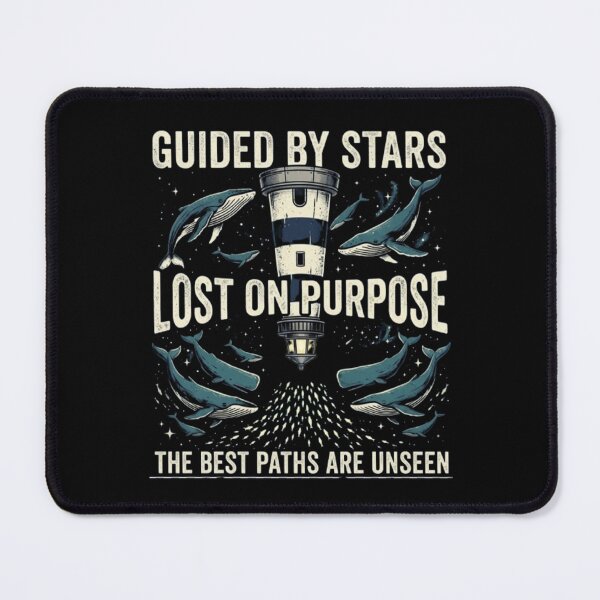Item preview, Guided by Stars – Cosmic Lighthouse Design designed and sold by Dogandesighn.