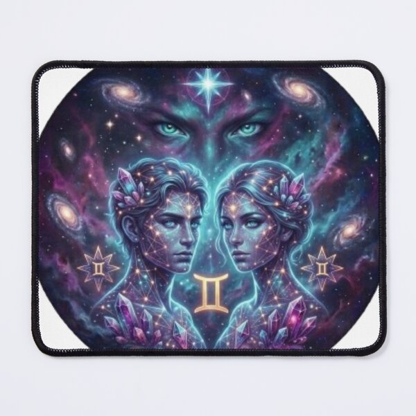 Item preview, Gemini Zodiac Sign Cosmic Art - Astrology and Horoscope Design designed and sold by BoldConcept43.