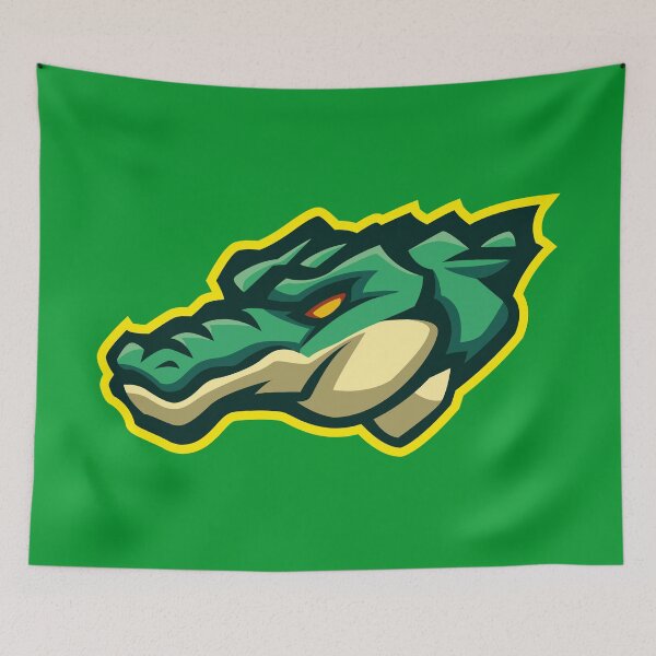 Item preview, Fierce Crocodile Head Vintage Wildlife Predator Design designed and sold by MerlinWear.