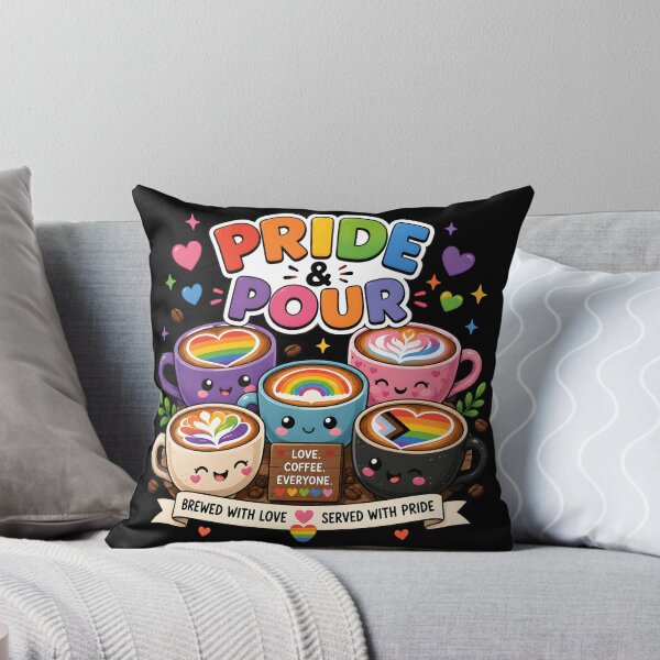 Item preview, Pride And Pour Coffee Club designed and sold by Craft Design Alchemy.