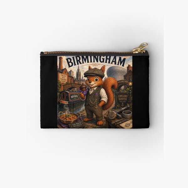 Item preview, Brummie Squirrell and the City of a Thousand Trades designed and sold by SecretSquirrellDesigns.