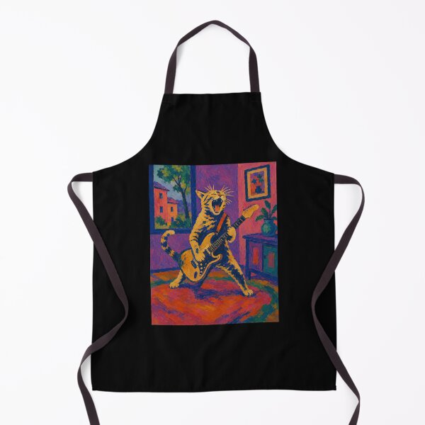 Item preview, Cat Playing Electric Guitar Music Lover  designed and sold by Kladhadredo.