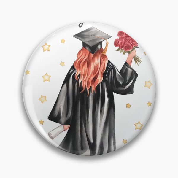 Item preview, Graduation Red Hair Girl designed and sold by Roy & Tiffany.