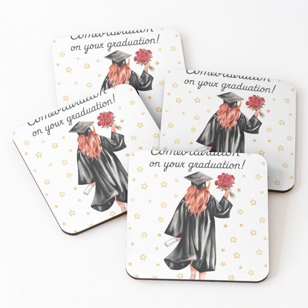 Item preview, Graduation Red Hair Girl designed and sold by Roy & Tiffany.