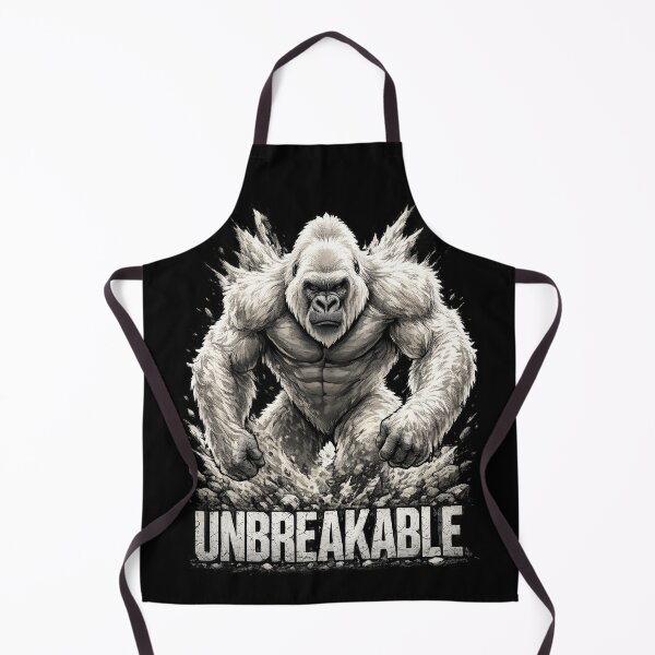 Item preview, Unbreakable Gorilla | Powerful Silverback Strength Motivation Gym Design designed and sold by Daagath.