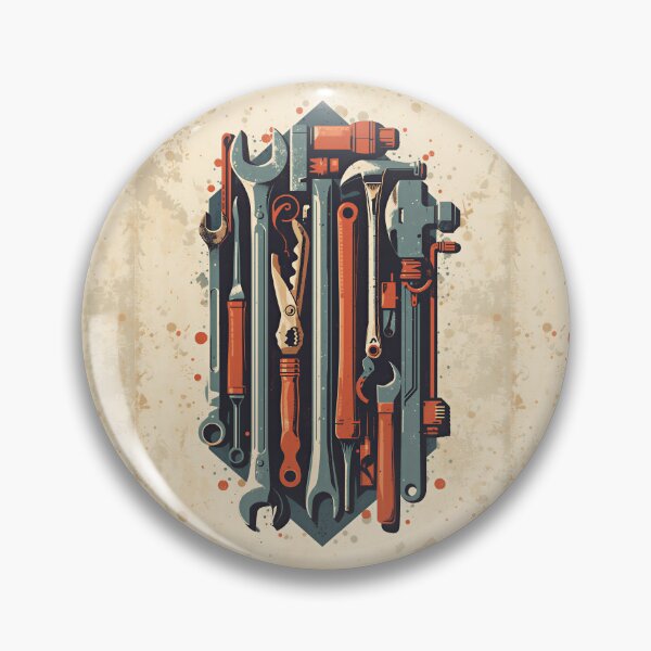 Item preview, Vintage Hand Tools Collection for Mechanics and Tradesmen designed and sold by Evergreen Horizon Works.