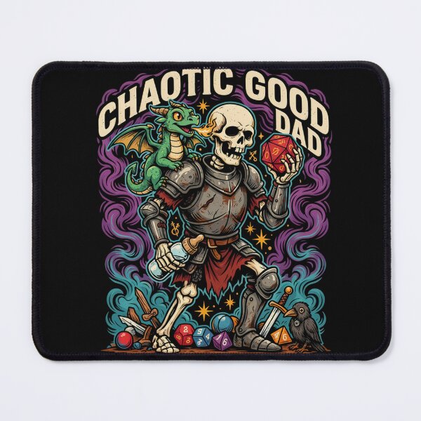 Item preview, Chaotic Good Dad The House Is A Mess But The Kids Are Alive designed and sold by Bone & Blade.