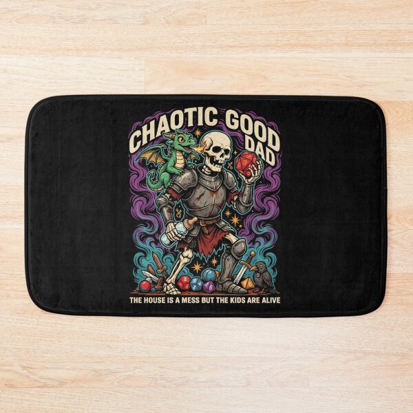 Item preview, Chaotic Good Dad The House Is A Mess But The Kids Are Alive designed and sold by Bone & Blade.