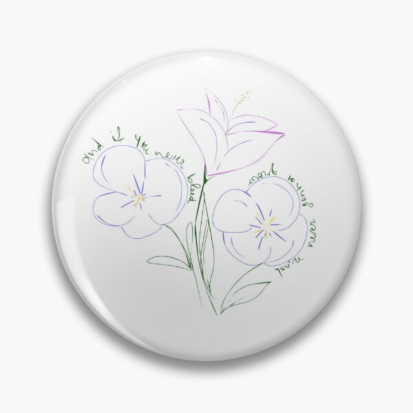 Item preview, Flowers with Taylor Swift lyric designed and sold by violetcore.