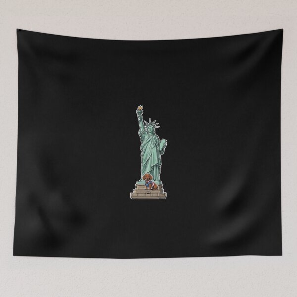 Item preview, Liberty Watcher Dachshund Funny Gifts designed and sold by Domel9674.