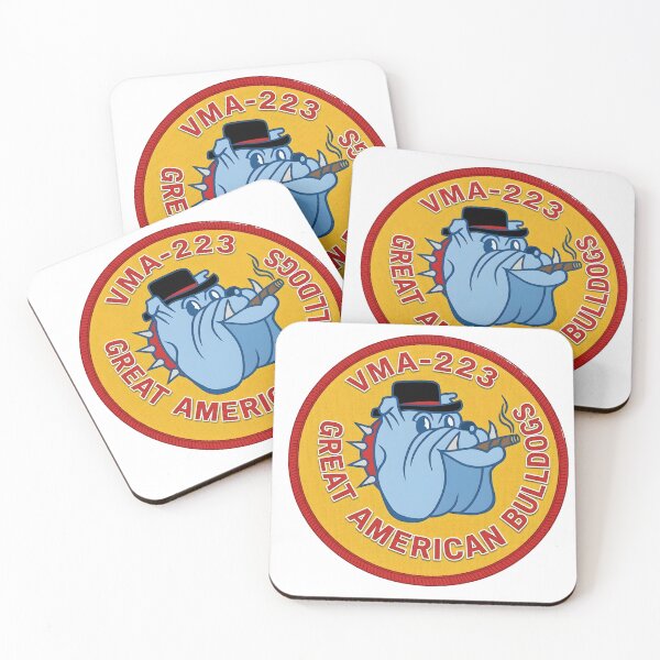 Item preview, VMA-223 Great American Bulldogs Squadron Patch designed and sold by CharlieDesings.
