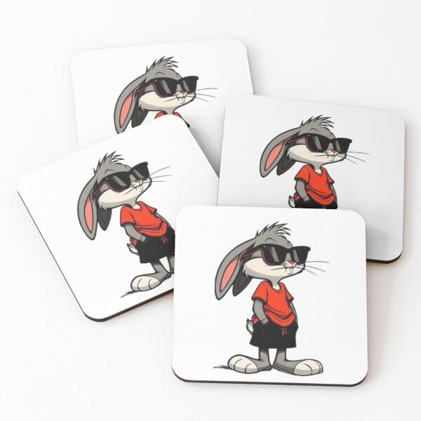 Item preview, cool rabbit cartoon designed and sold by ARVI'S ART STUDIO.