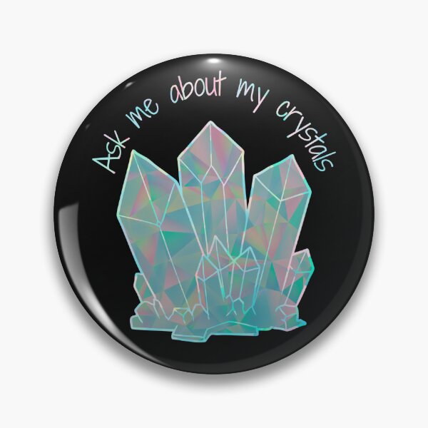 Item preview, Ask Me About My Crystals Iridescent Design designed and sold by Vileprint.