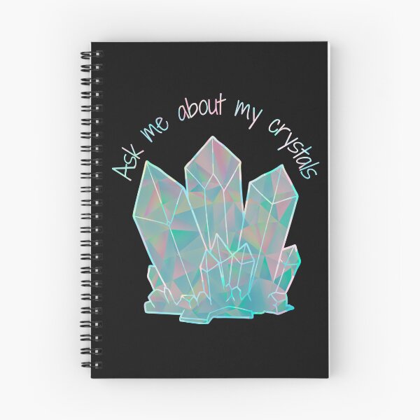 Item preview, Ask Me About My Crystals Iridescent Design designed and sold by Vileprint.
