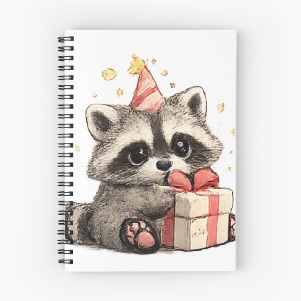 Item preview, Cute Baby Raccoon Birthday Gift designed and sold by Northline Creative.