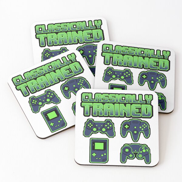 Item preview, Classically Trained Retro Gaming Controllers Pixel Art Gamer T-Shirt designed and sold by Gaming Retro.