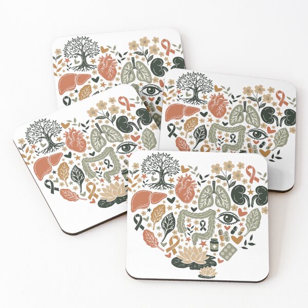 Item preview, Diseño floral anatómico para concienciar sobre la donación de órganos designed and sold by wildridgestudio.