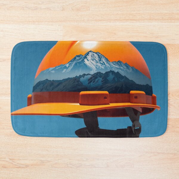 Item preview, Mountain Peak Hard Hat for Construction Professionals designed and sold by Evergreen Horizon Works.