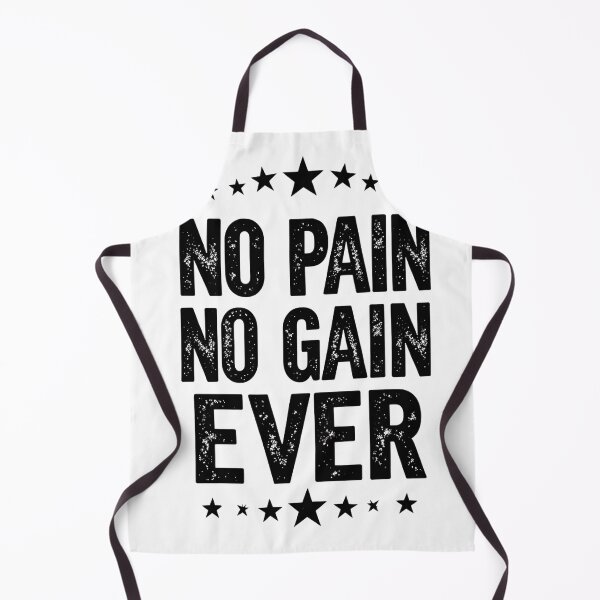 Item preview, No Pain No Gain Ever Gym Motivational Quote designed and sold by M.Store.