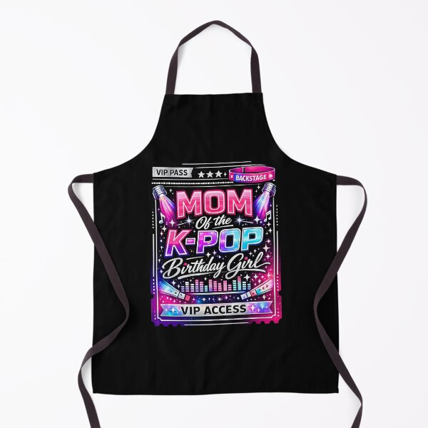 Item preview, Mom Of The K Pop Birthday Girl VIP Access Pass designed and sold by LunaMagicStudio.