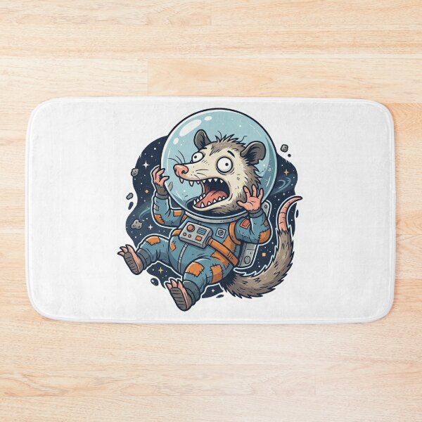 Item preview, Possum Screaming in Space designed and sold by YNAMREG.