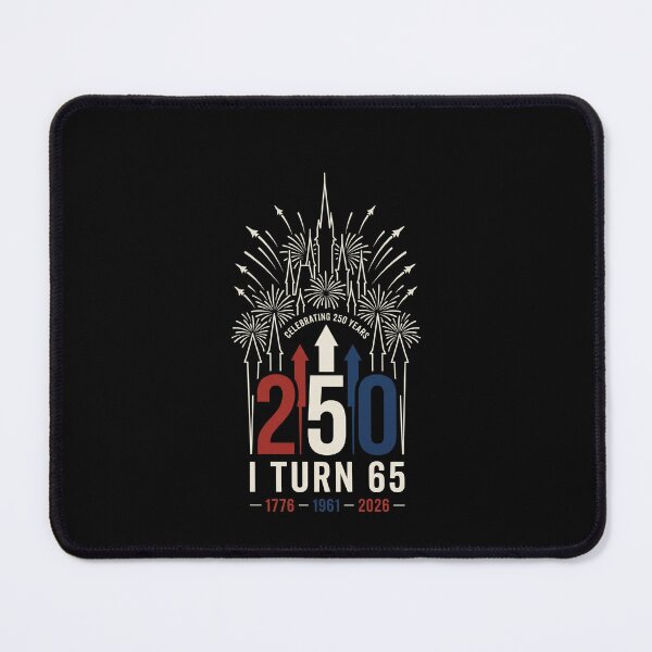 Item preview, Celebrating 250 Years I Turn 65 2026 65th Birthday 1961 Anniversary Patriot designed and sold by SofenArt.