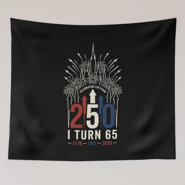 Item preview, Celebrating 250 Years I Turn 65 2026 65th Birthday 1961 Anniversary Patriot designed and sold by SofenArt.