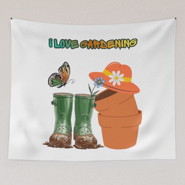 Item preview, I Love Gardening. designed and sold by Dinasshop.