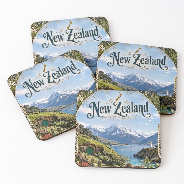 Item preview, Discover the breathtaking landscapes and unique wildlife of New Zealand designed and sold by Sasas Design.