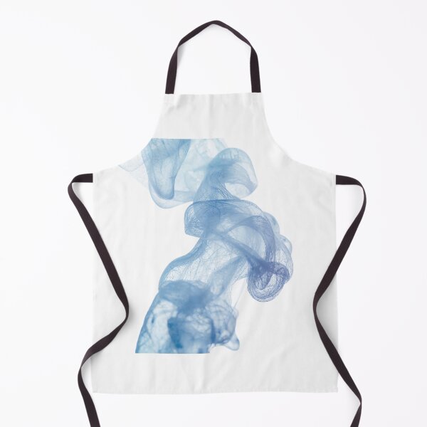 Item preview, Delicate frozen vapor swirl with ethereal blue tones floating in the air designed and sold by MiraCleAI.