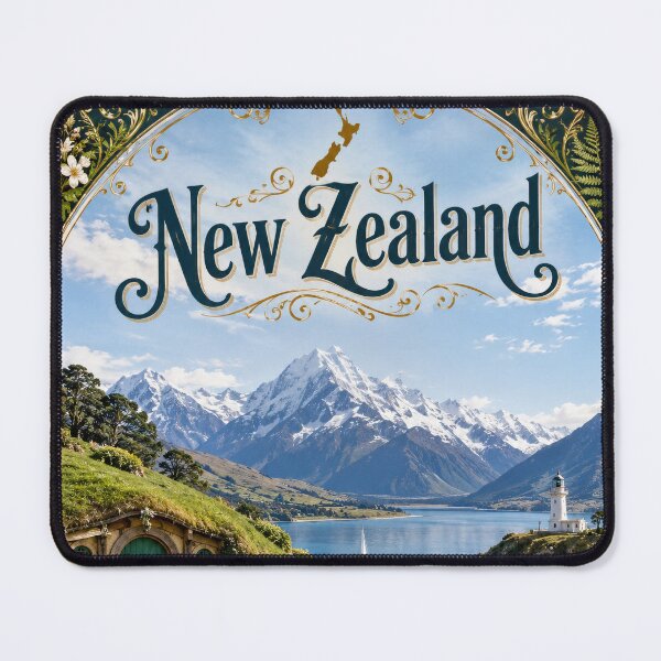 Item preview, Discover the breathtaking landscapes and unique wildlife of New Zealand designed and sold by Sasas Design.