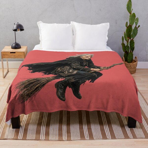 Item preview, Dark Witch Flying on Broomstick Fantasy Art designed and sold by Utopian-Magic.