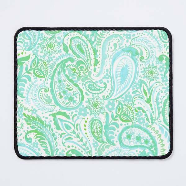 Item preview, Paisley pattern in light green designed and sold by bokasin.