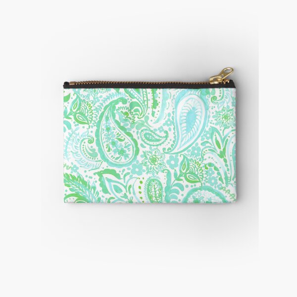 Item preview, Paisley pattern in light green designed and sold by bokasin.