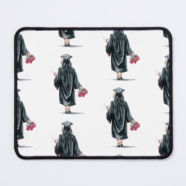 Item preview, Black Hair Graduation Girl designed and sold by Roy & Tiffany.