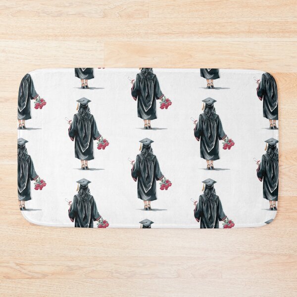 Item preview, Black Hair Graduation Girl designed and sold by Roy & Tiffany.