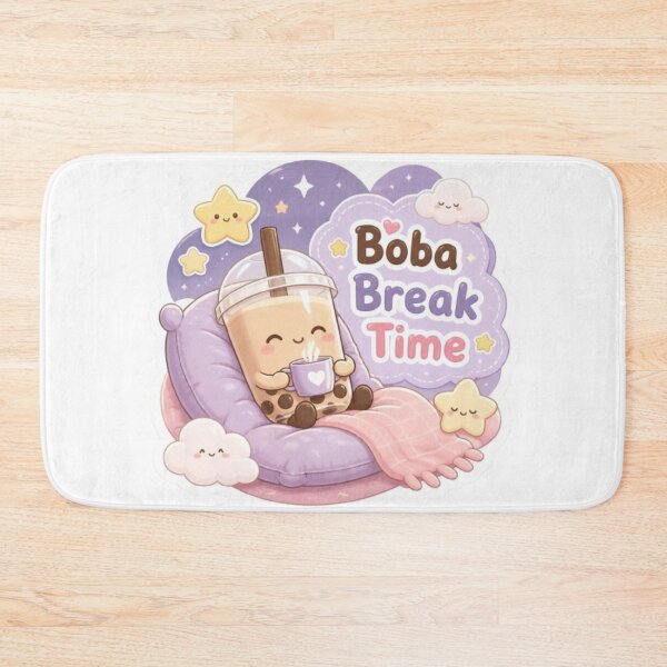 Item preview, Boba Break Time Cute Sticker designed and sold by Stylestickers55.