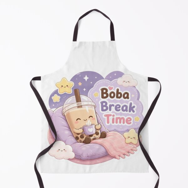 Item preview, Boba Break Time Cute Sticker designed and sold by Stylestickers55.