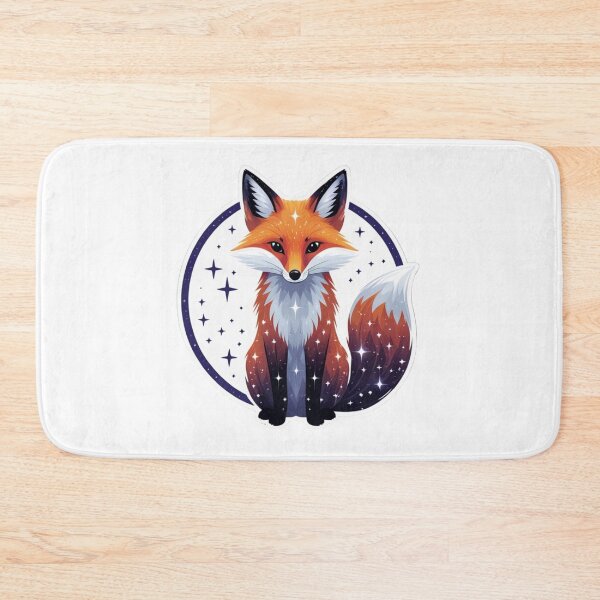 Item preview, Magical fox made of starlight designed and sold by kidoramagic.