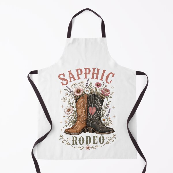 Item preview, Sapphic Rodeo Western Boots designed and sold by Craft Design Alchemy.