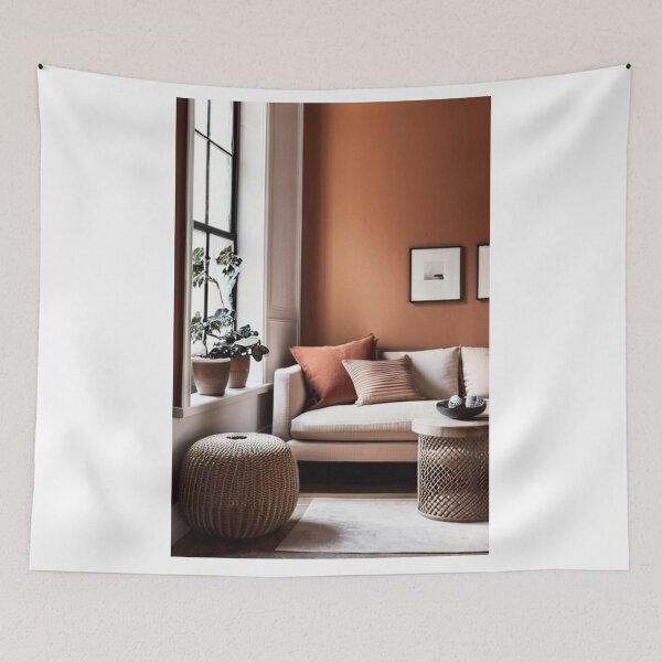 Item preview, Design - Contemporary Interior, Terracotta and Scandinavian Harmony designed and sold by Reverso-Design.